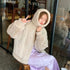 Winter Casual Hooded Rabbit Fur Jackets